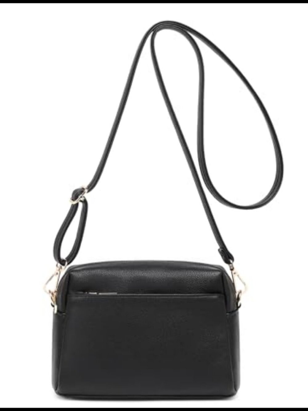 Small Faux Leather Crossbody Bag Anti-Theft Purse for Women
